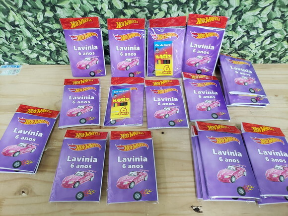 Hot Wheels Menina Caderninho P Colorir Personalizado