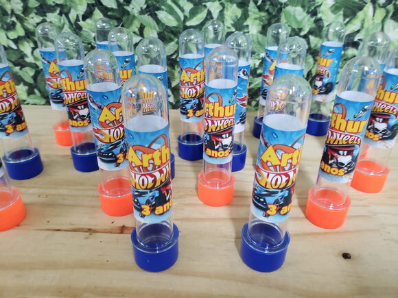Hot Wheels Tubetes Personalizados Pronta Entrega