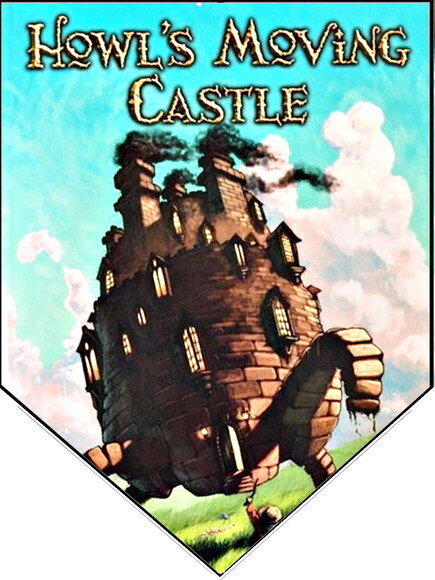 Howl's Moving Castle Varal Personalizado Parabens Mais Nome