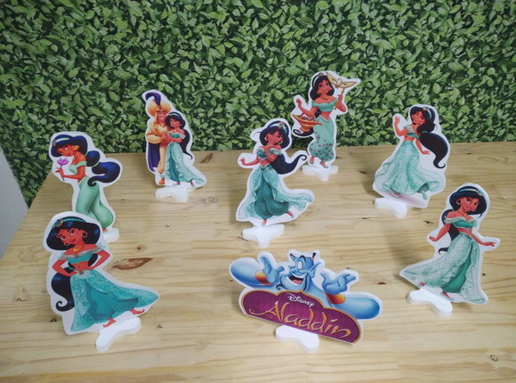 Jasmine Aladdin Kit de Mesa 8 Peças