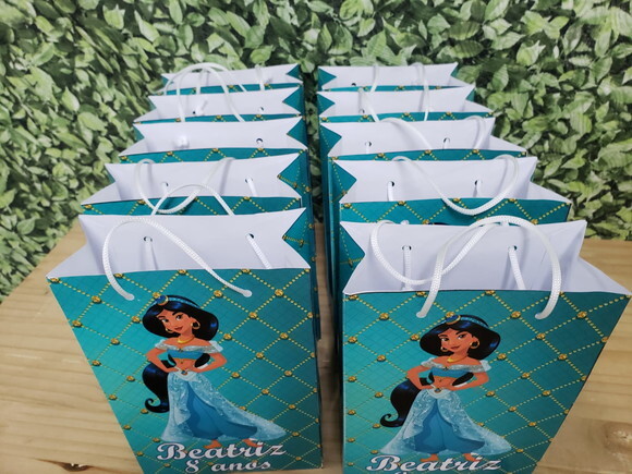 Jasmine Sacola Personalizada Pronta Entrega