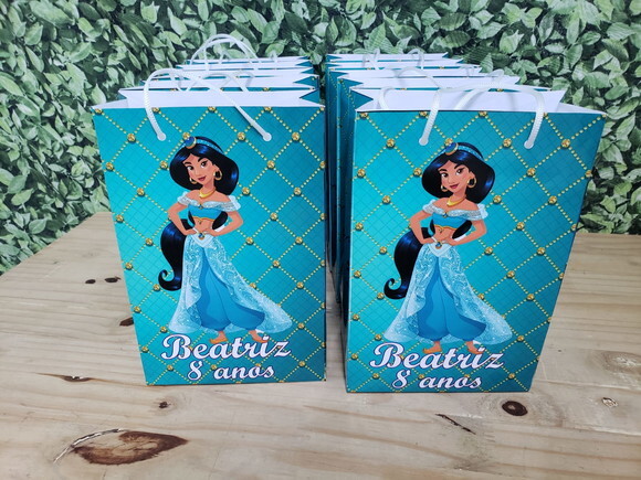 Jasmine Sacola Personalizada Pronta Entrega