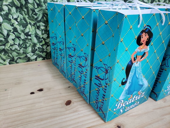 Jasmine Sacola Personalizada Pronta Entrega