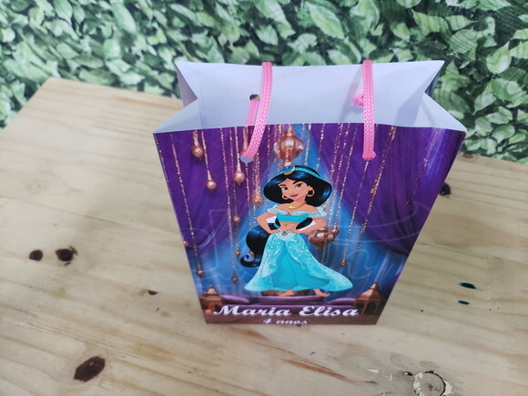 Jasmine Sacola Personalizada Pronta Entrega