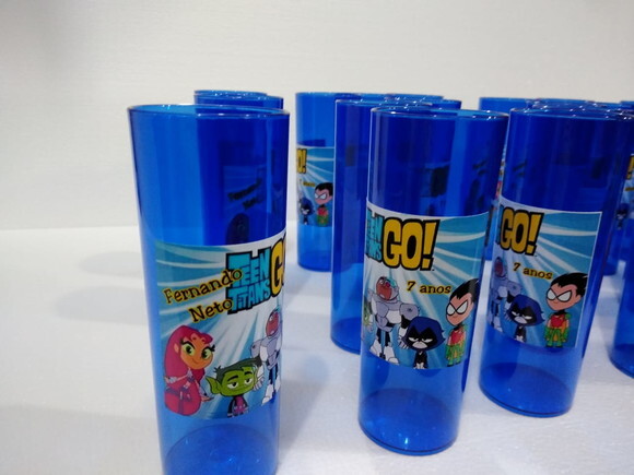 Jovens Titãs Copo Long Drink Personalizados