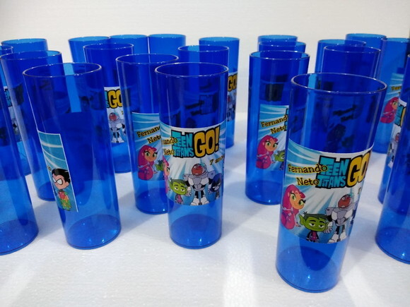 Jovens Titãs Copo Long Drink Personalizados