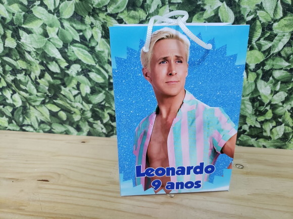 Ken Barbie Sacola Personalizada Pronta Entrega