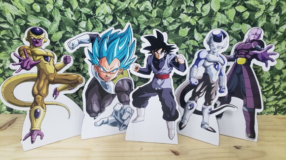 Kit Dragon Ball mdf 5 Peças