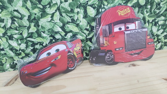 Kit Personagens Carros 2 Peças mdf