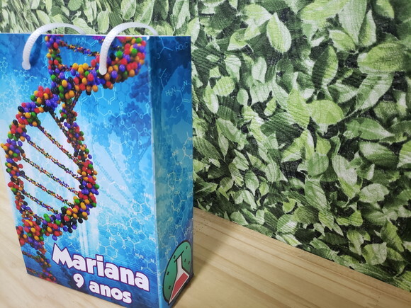 Laboratório Ciências Sacola Personalizada Pronta Entrega