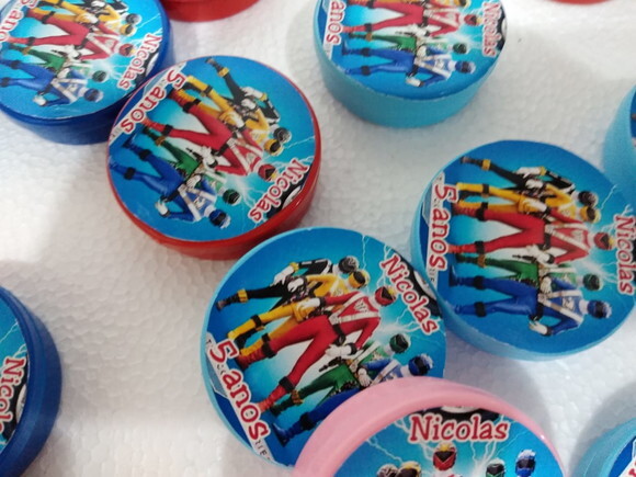 Latinhas Personalizadas Power Rangers