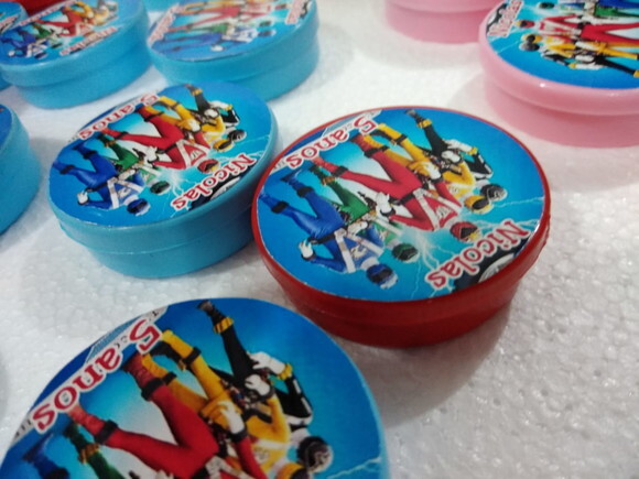 Latinhas Personalizadas Power Rangers