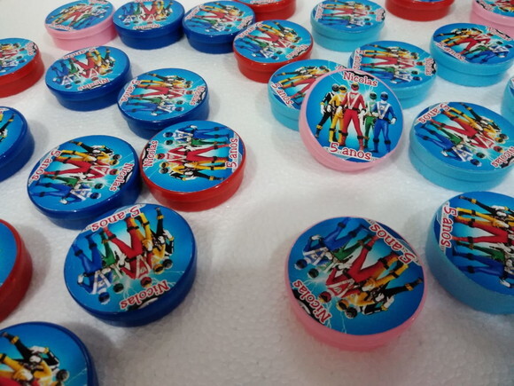 Latinhas Personalizadas Power Rangers