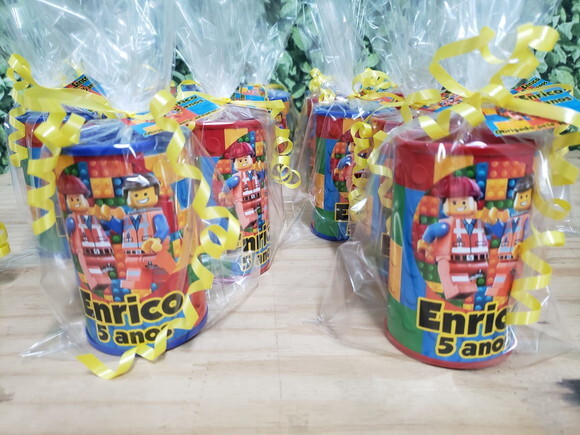 Lego Cofrinho Personalizado Já Embalado Pronta Entrega