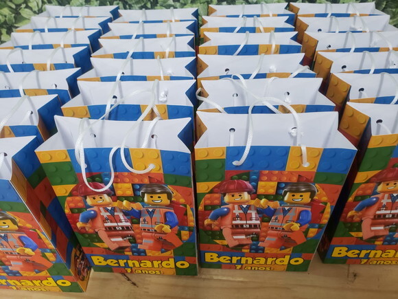 Lego Sacola Personalizada Pronta Entrega