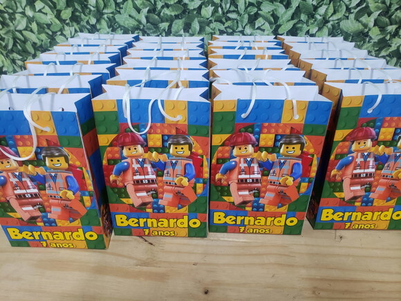Lego Sacola Personalizada Pronta Entrega