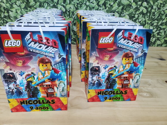 Lego Sacola Personalizada Pronta Entrega