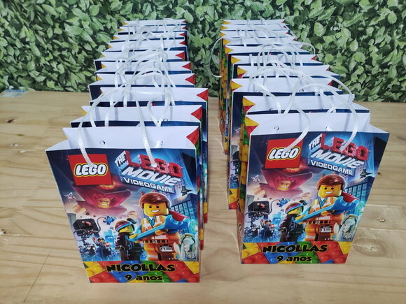 Lego Sacola Personalizada Pronta Entrega