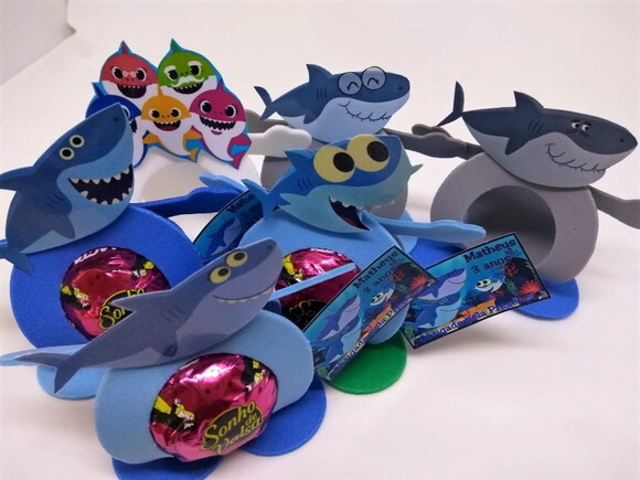 Lembrancinha Baby Shark
