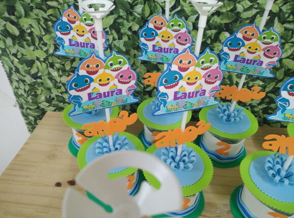 Lembrancinha Baby Shark