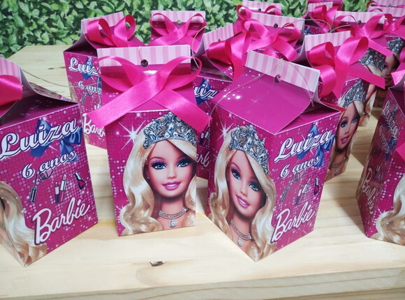 Lembrancinha Barbie Personalizada