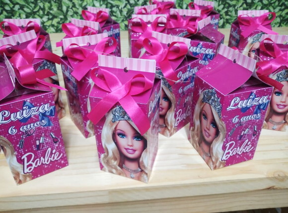 Lembrancinha Barbie Personalizada