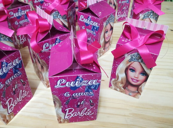 Lembrancinha Barbie Personalizada