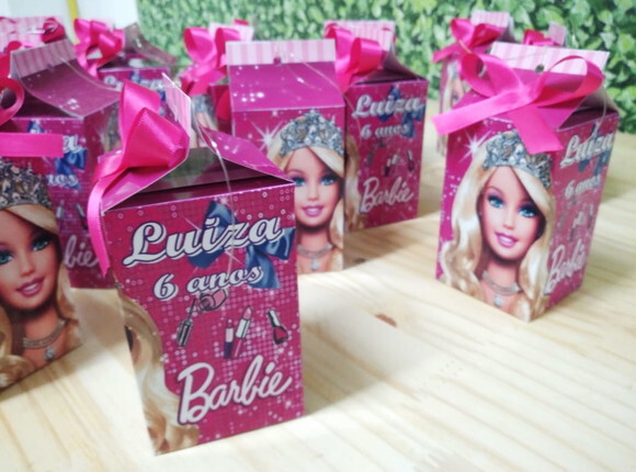 Lembrancinha Barbie Personalizada