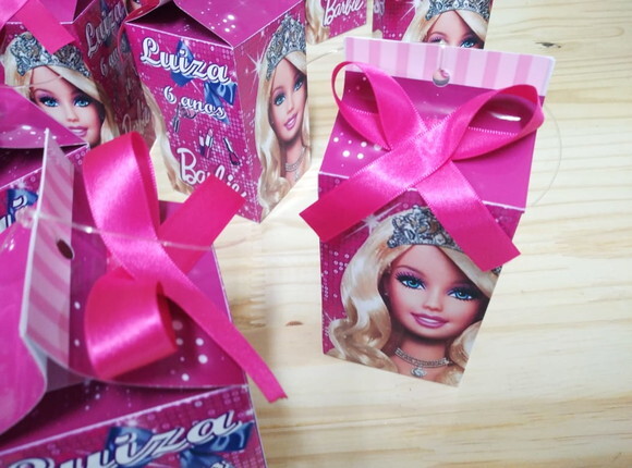 Lembrancinha Barbie Personalizada