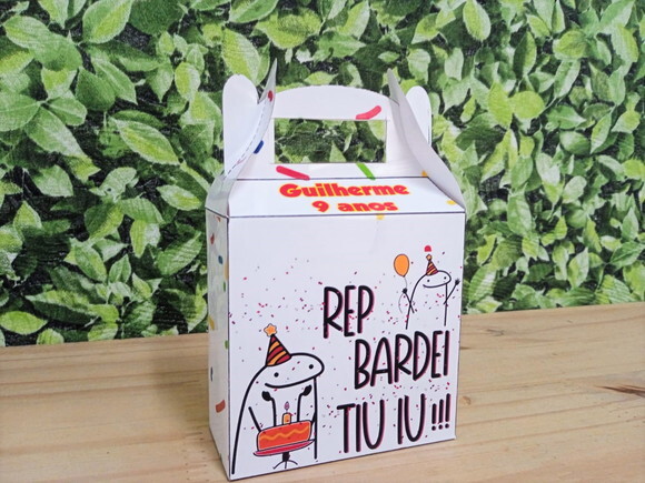 Lembrancinha Bento Flork Caixa Maleta