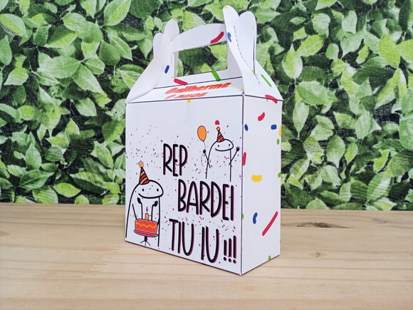 Lembrancinha Bento Flork Caixa Maleta