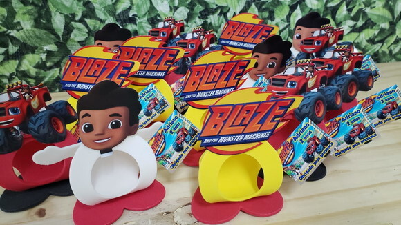 Lembrancinha Blaze Monster Machines