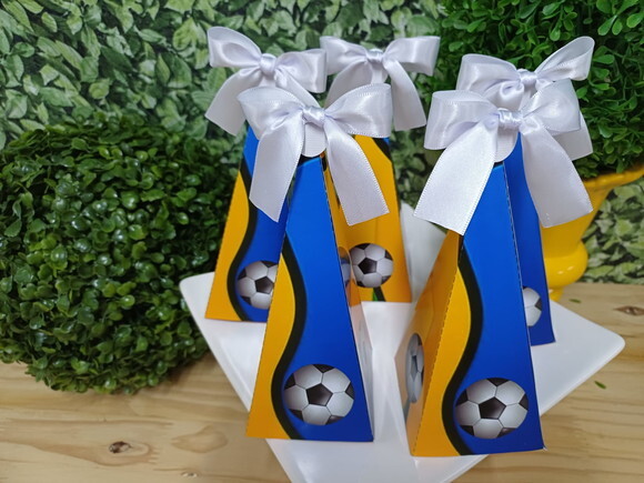 Lembrancinha Caixa Pirâmide Copa do Mundo