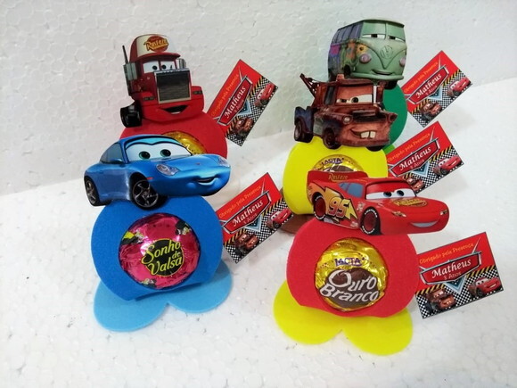 Lembrancinha Carros Personalizada