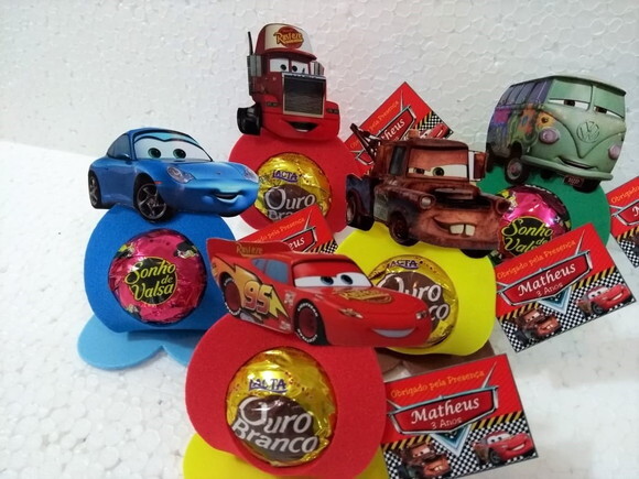 Lembrancinha Carros Personalizada