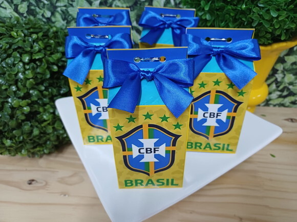 Lembrancinha Copa do Mundo Caixa Milk Personalizada