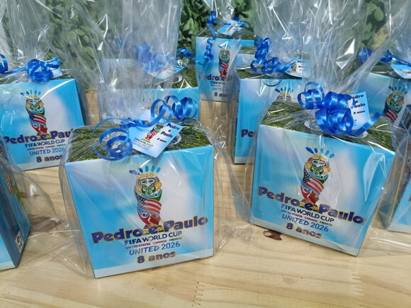 Lembrancinha Copa do Mundo 2026 Jogo de Botão Pronta Entrega