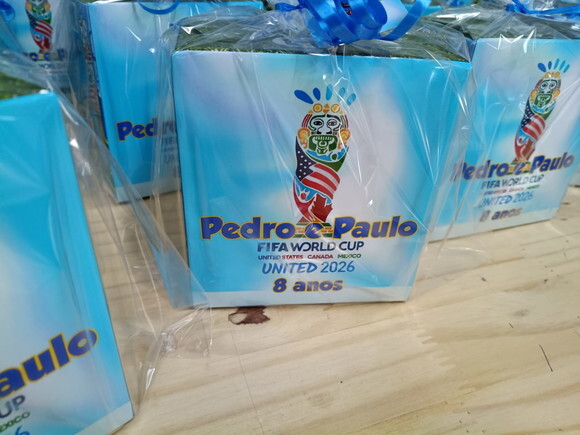 Lembrancinha Copa do Mundo 2026 Jogo de Botão Pronta Entrega