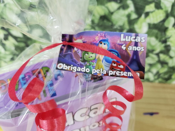 Lembrancinha Divertidamente Kit Personalizado