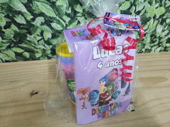 Lembrancinha Divertidamente Kit Personalizado