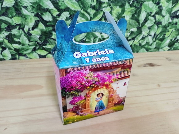 Lembrancinha Encanto Caixa Maleta