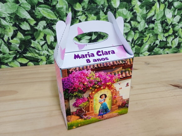 Lembrancinha Encanto Caixa Maleta