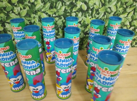Lembrancinha Galinha Pintadinha Pega Varetas Personalizada