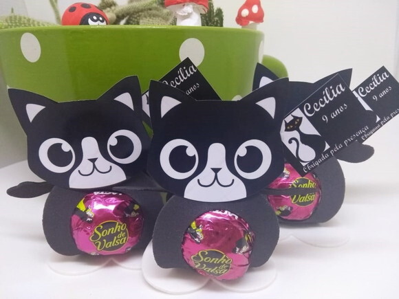 Lembrancinha Gato Preto