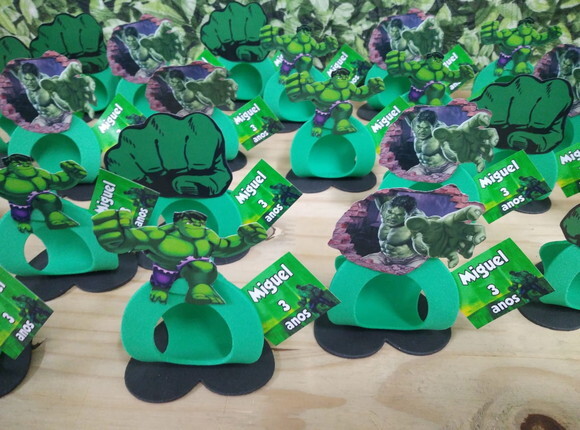 Lembrancinha Hulk
