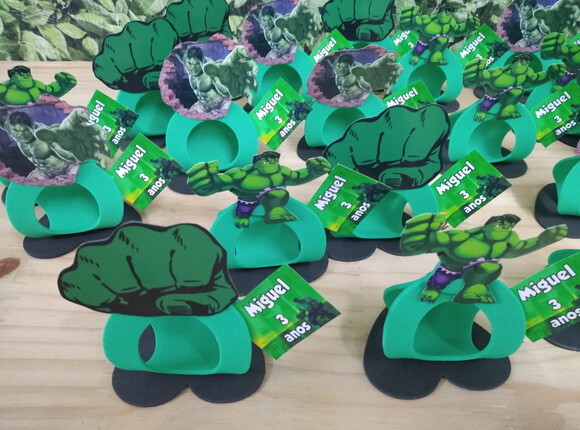 Lembrancinha Hulk