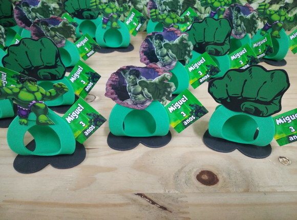 Lembrancinha Hulk