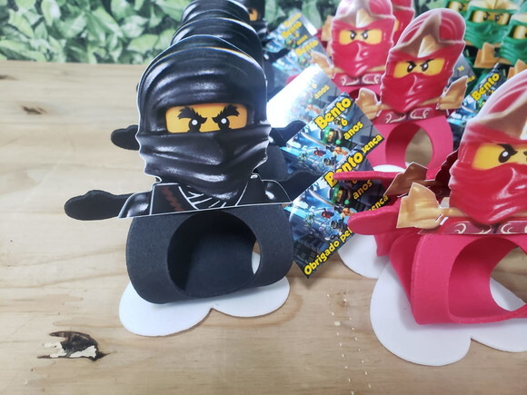Lembrancinha Lego Ninjago