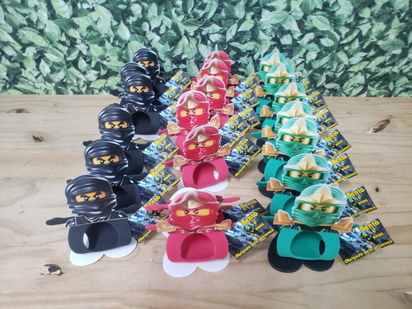 Lembrancinha Lego Ninjago