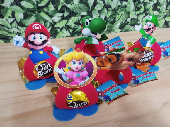 Lembrancinha Mario Bros